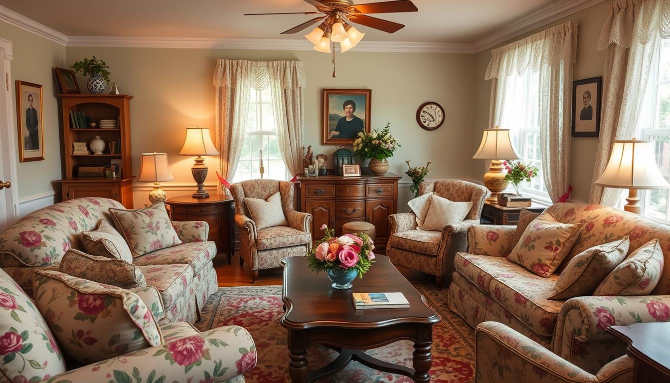 Stunning Granny Chic Living Room Ideas