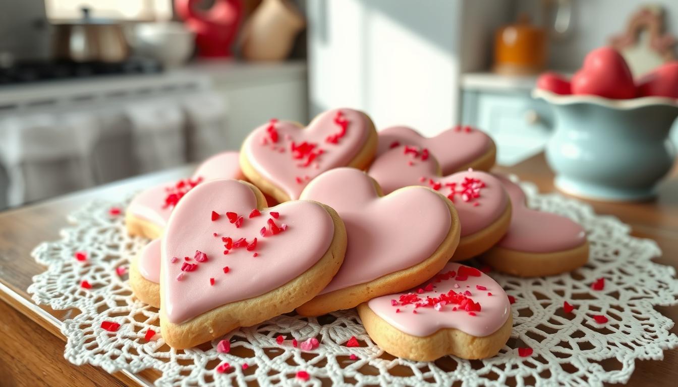 Old Fashion Valentine Sugar Cookies