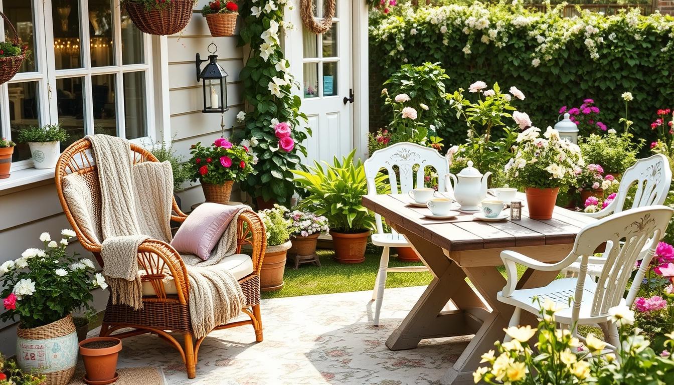 How to Create a Vintage-Inspired Granny Chic Outdoor Living Space You Never Want to Leave